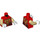 LEGO Red Lagravis Minifig Torso (973 / 76382)