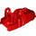 LEGO Red Large Figure Foot 3 x 7 x 3 (90661)