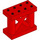LEGO rouge Lattice mur 2 x 4 x 3 (65156)