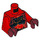 LEGO Red Lavaria Minifig Torso (973 / 76382)