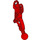 LEGO Red Leg/Arm with Ball and Joint (87796)