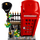 LEGO rouge London Telephone Boîte 21347