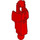LEGO rot Lower Arm/Bein 8m Ø 10.2 (87840)