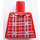 LEGO Red Lumberjack Torso without Arms (973)