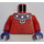 LEGO Rood Magneto Torso (973 / 76382)