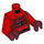 LEGO Red Major Vonreg Minifig Torso (973 / 76382)