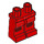 LEGO rot Major Vonreg Minifigure Hüften und Beine (3815 / 50073)