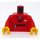 LEGO rot Man im rot Tracksuit Minifig Torso (973 / 76382)