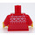 LEGO Red Man in Red Winter Jacket Minifig Torso (973 / 76382)