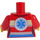 LEGO Rojo Medic Minifigura Torso (973 / 76382)