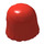 LEGO rouge Mi-longueur Cheveux avec séparation centrale (4530 / 96859)