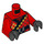 LEGO Red Minecraft Ninja Kai Minifig Torso (973 / 76382)