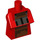 LEGO Rojo Minecraft Torso con Blacksmith Villager Atuendo con Marrón Apron (25767 / 76989)