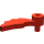 LEGO rot Minifig Zubehörteil Helm Feder Drachen Flügel Links (87685)