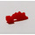 LEGO rot Minifig Zubehörteil Helm Feder Drachen Flügel Recht (87686)
