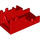 LEGO Red Minifig Cannon 2 x 4 Base (2527)