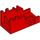 LEGO Rojo Minifigura Cañón 2 x 4 Base (2527)