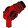 LEGO rouge Minifig Ray Arme à feu (13608 / 87993)