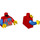 LEGO rouge Minifig Torse (62795 / 76382)