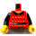 LEGO Red Minifig Torso (973)