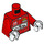 LEGO Rot Minifigur Torso (973 / 76382)