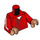 LEGO Red Minifig Torso Miguel Rivera (973 / 76382)