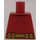 LEGO Red Minifig Torso without Arms with Decoration (973)