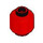 LEGO Red Minifigure Head (Recessed Solid Stud) (3274 / 3626)