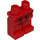 LEGO Rouge Minifigurine Hanches et jambes avec Rouge Foncé Sash (93755 / 94300)