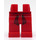 LEGO Red Minifigure Hips and Legs with Dark Red Sash (93755 / 94300)