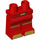 LEGO Red Minifigure Hips and Legs with Decoration (3815 / 78208)