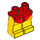 LEGO Rood Minifigure Heupen en benen met Rood Kort Swimming Pants (34127 / 91631)