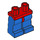 LEGO Rood Minifiguur Heupen met Blauw Poten (73200 / 88584)