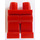 LEGO rouge Minifigure Les hanches avec rouge Jambes (73200 / 88584)