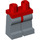 LEGO rouge Minifigure Les hanches avec Sand Bleu Jambes (3815 / 73200)