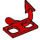 LEGO rot Minifigure Imp Schwanz mit Arrowpoint (26077)