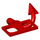 LEGO Red Minifigure Imp Tail With Arrowpoint (26077)