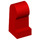 LEGO Red Minifigure Leg, Right (3816)