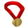 LEGO Rood Minifigure Medal (10099 / 85823)