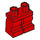 LEGO Red Minifigure Medium Legs (37364 / 107007)