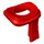 LEGO rouge Minifigure Foulard (25376)