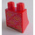 LEGO rouge Minifigure Skirt avec Gold et Bright Pink Patterned Dress (36036)