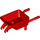 LEGO Red Minifigure Wheelbarrow Body (65411 / 98288)