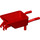 LEGO rouge Minifigure Wheelbarrow Corps (65411 / 98288)