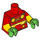 LEGO Red Mister Miracle Minifig Torso (973 / 16360)