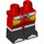 LEGO rot Affe King Minifigure Hüften und Beine (3815 / 76863)