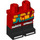 LEGO Rood Monkie Kid (80044) Minifigure Heupen en benen (101325 / 104656)
