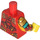 LEGO Red Monkie Kid Minifig Torso (973 / 76382)