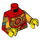 LEGO rot Monkie Kid Minifig Torso (973 / 76382)