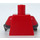 LEGO Rojo Mr. Incredible Minifigura Torso sin raya inferior (973 / 16360)